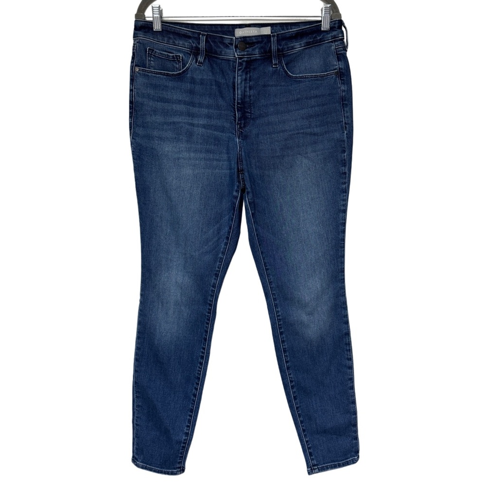 Athleta Women's Skinny Jeans - Dark Blue - Picture 2 of 8